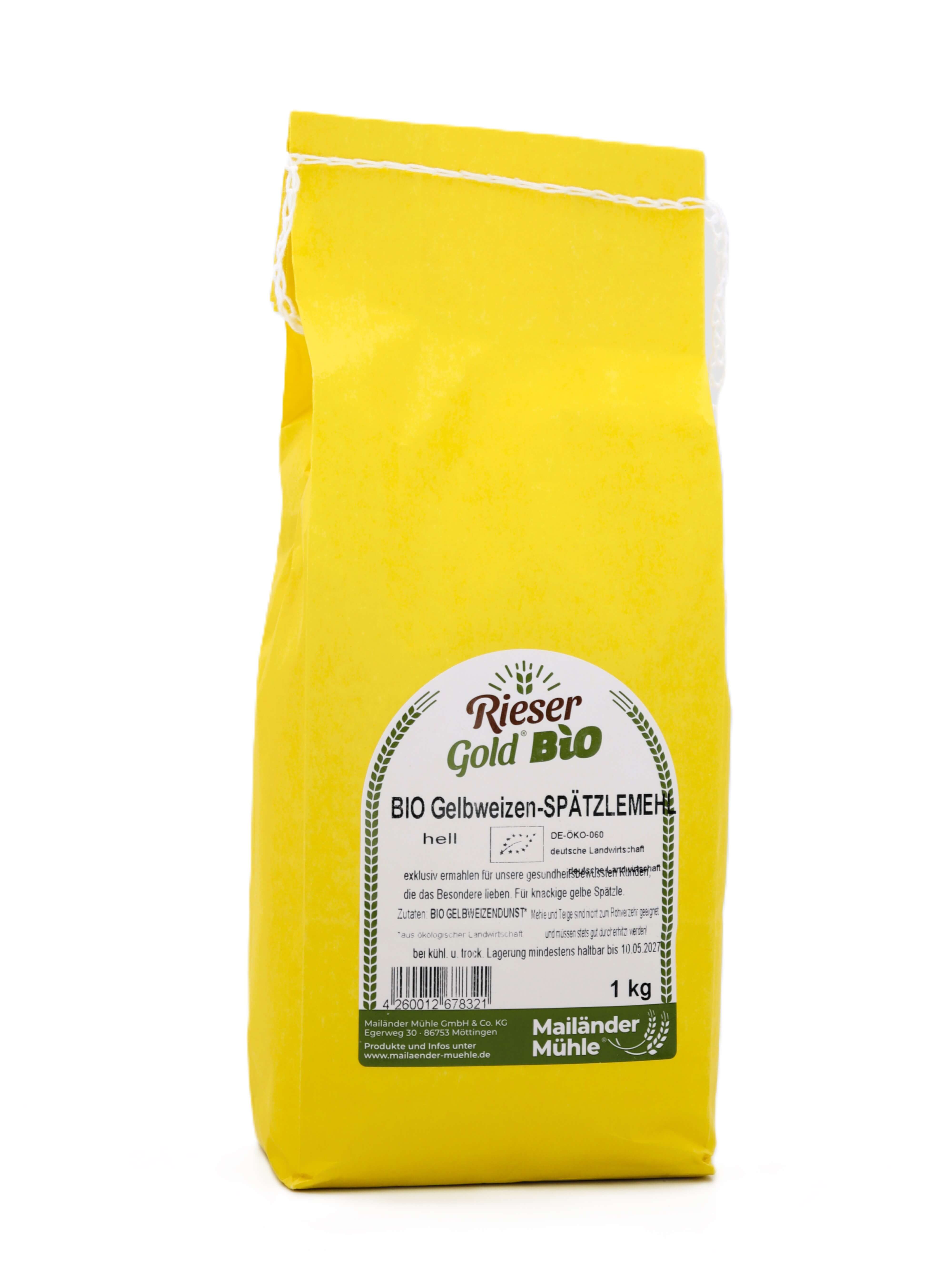 Bio Gelbweizen Spätzlemehl 1 kg