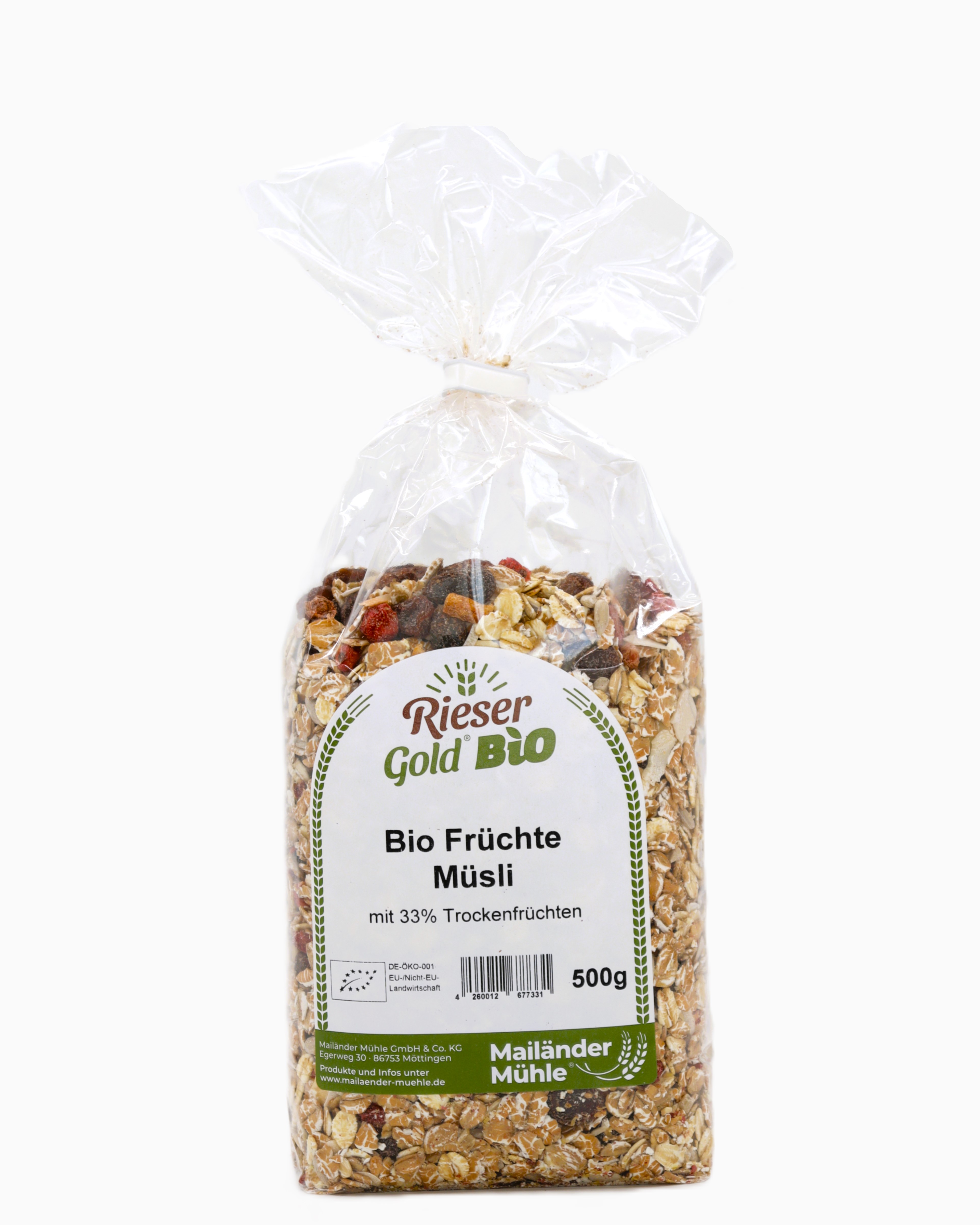 Bio Früchte Müsli 500 g