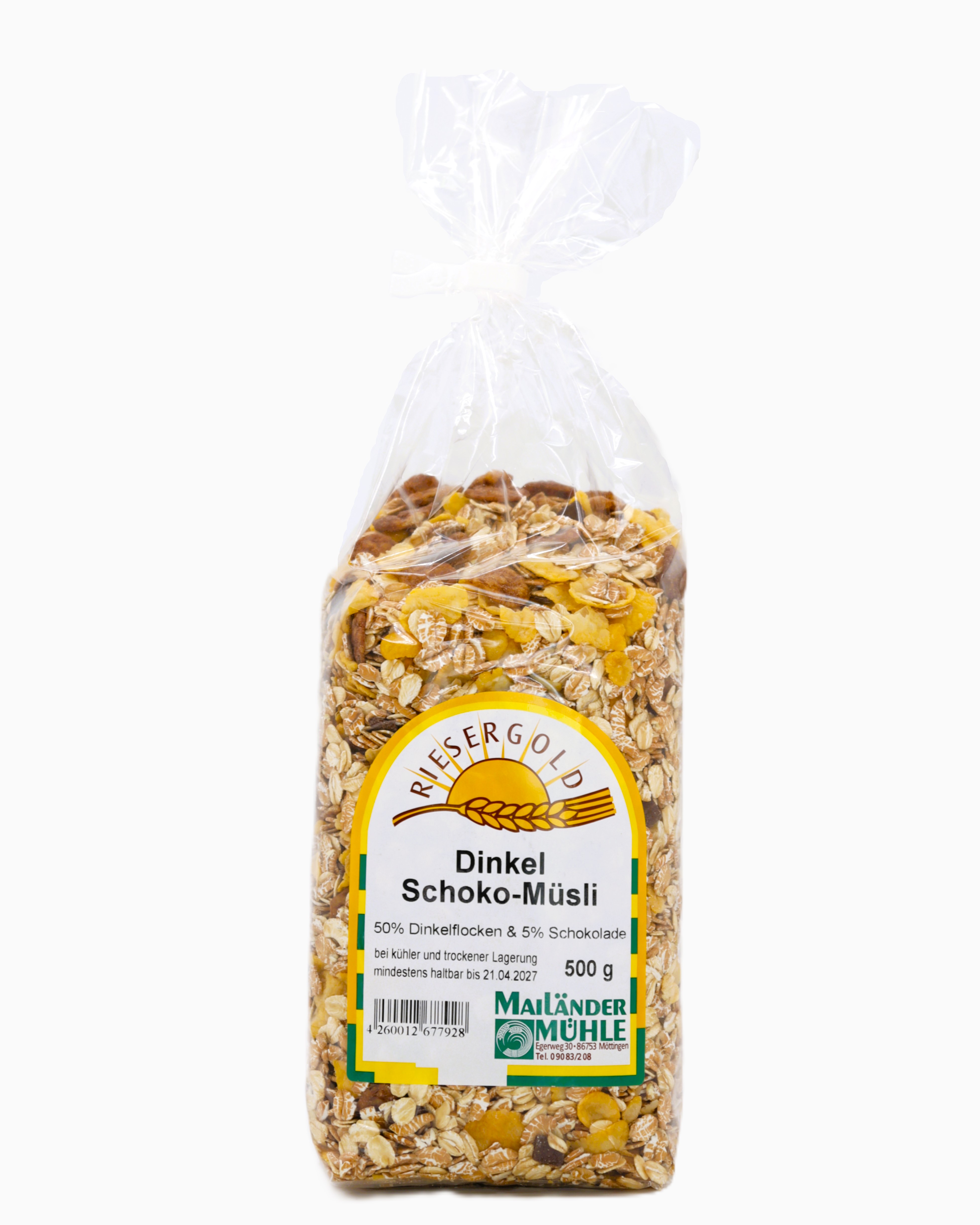 Dinkel Schoko Müsli 500 g