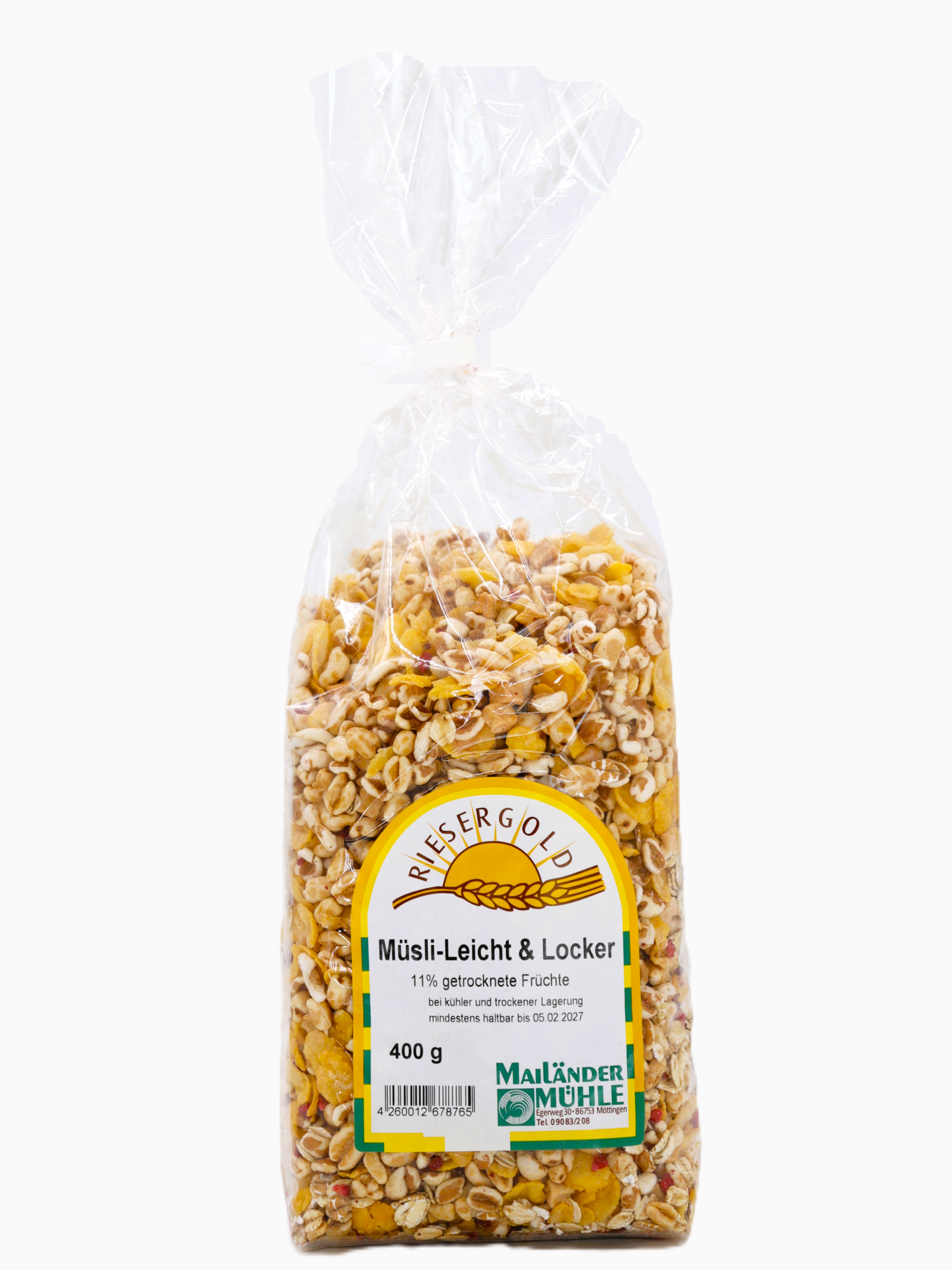Müsli leicht und locker 400 g