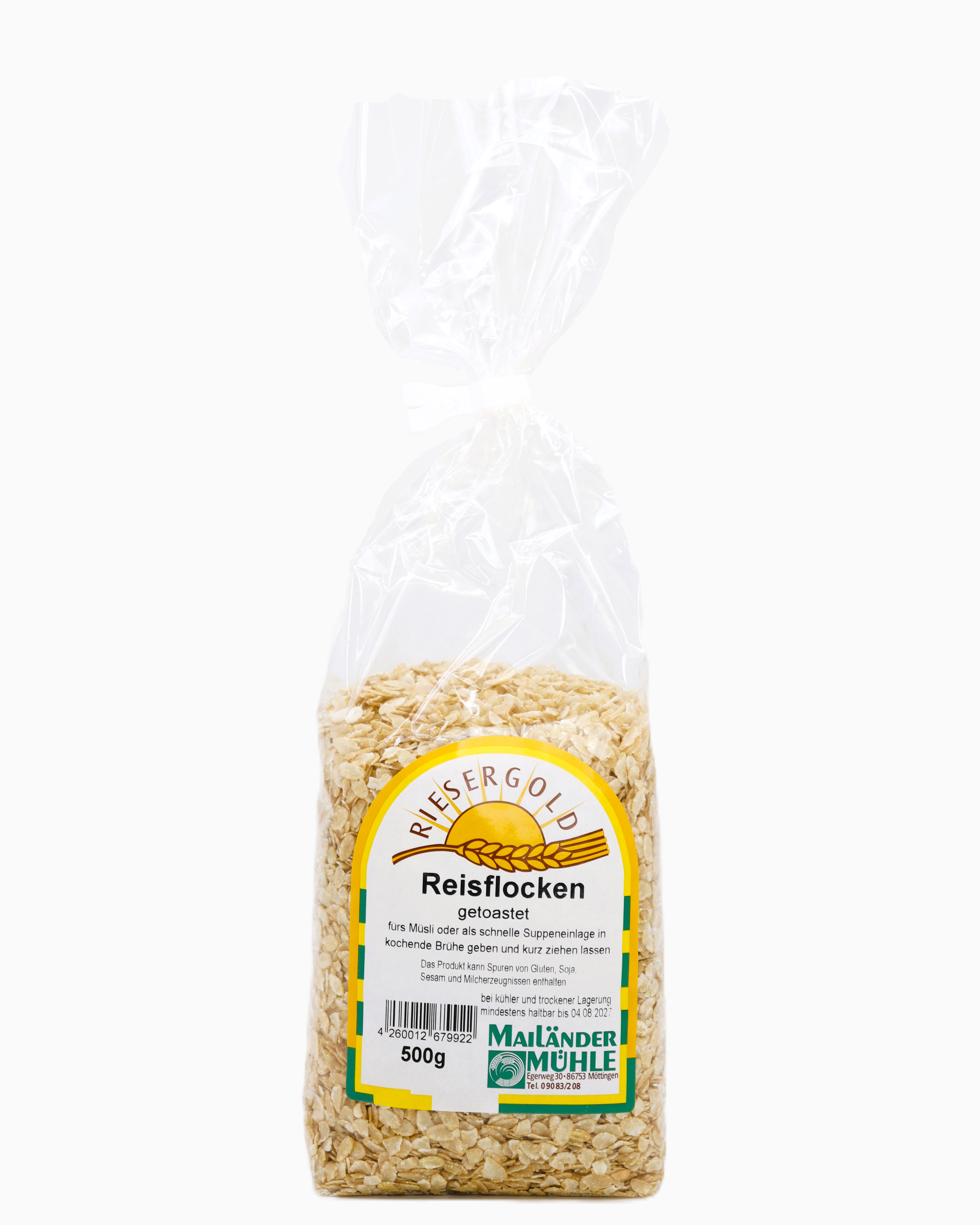 Reisflocken 500 g