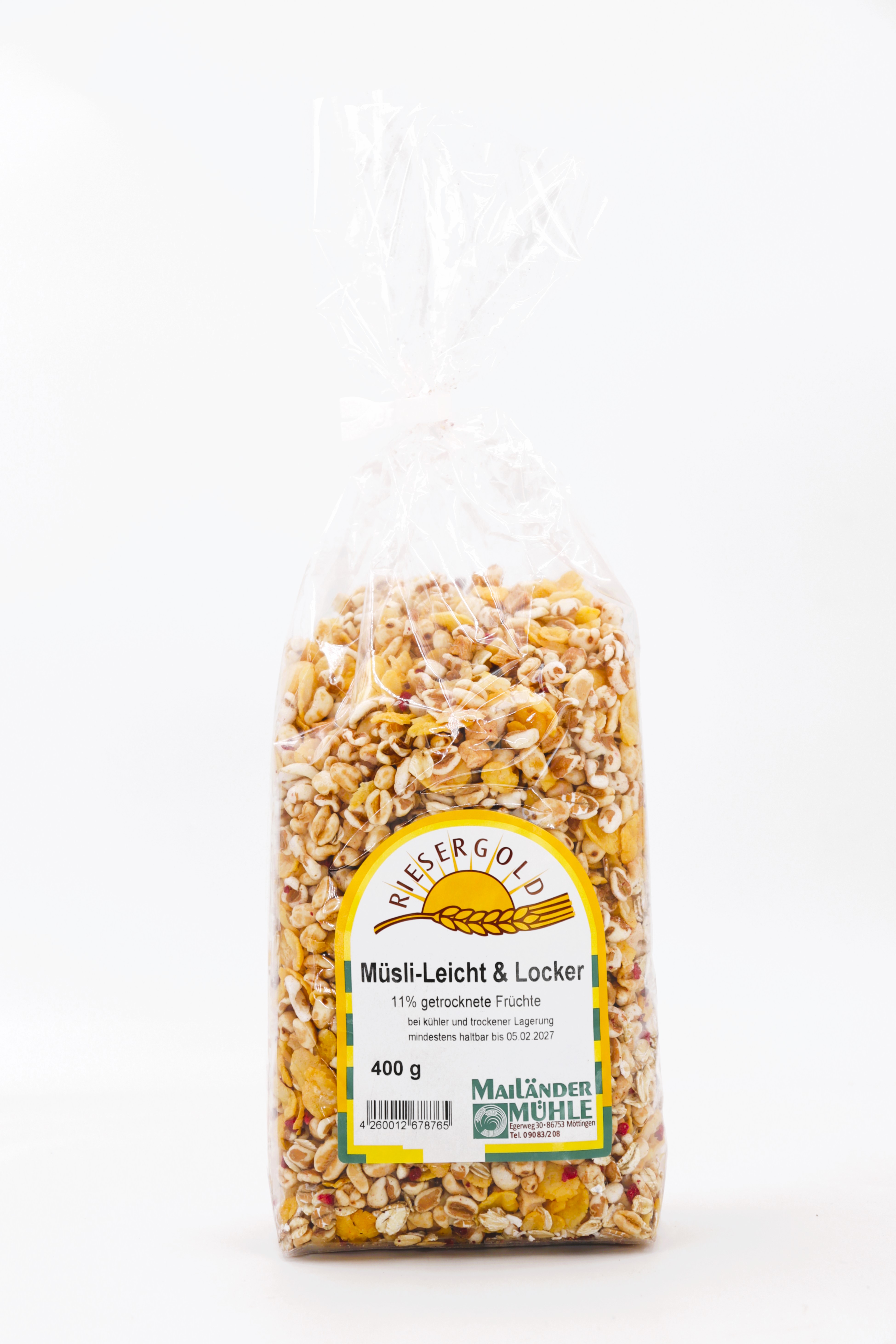 Müsli leicht und locker 400 g