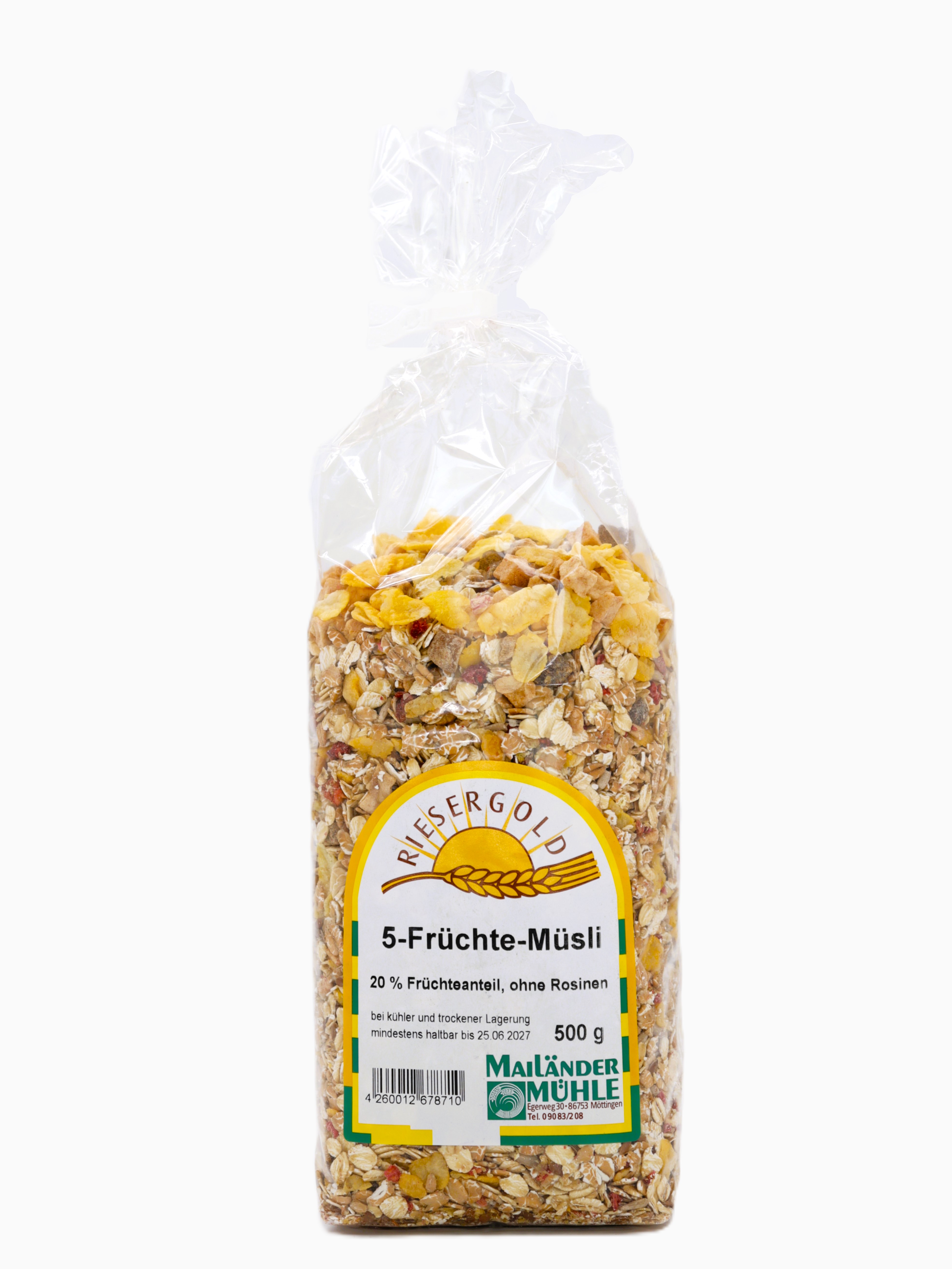 5-Früchte Müsli 500 g