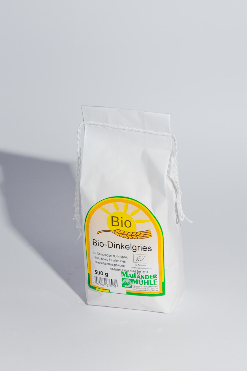 Bio Dinkelgries 500 g