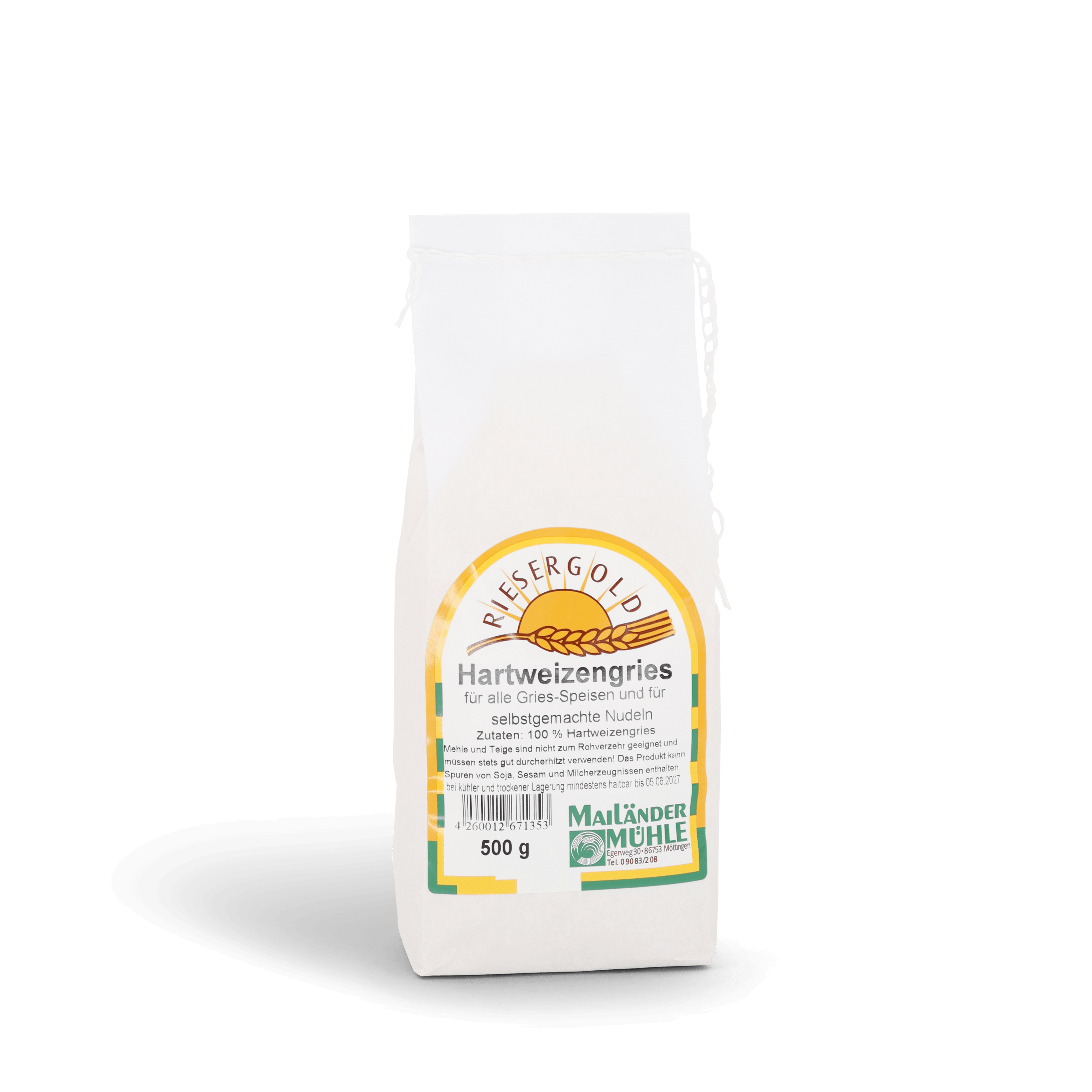 Hartweizengries 500 g