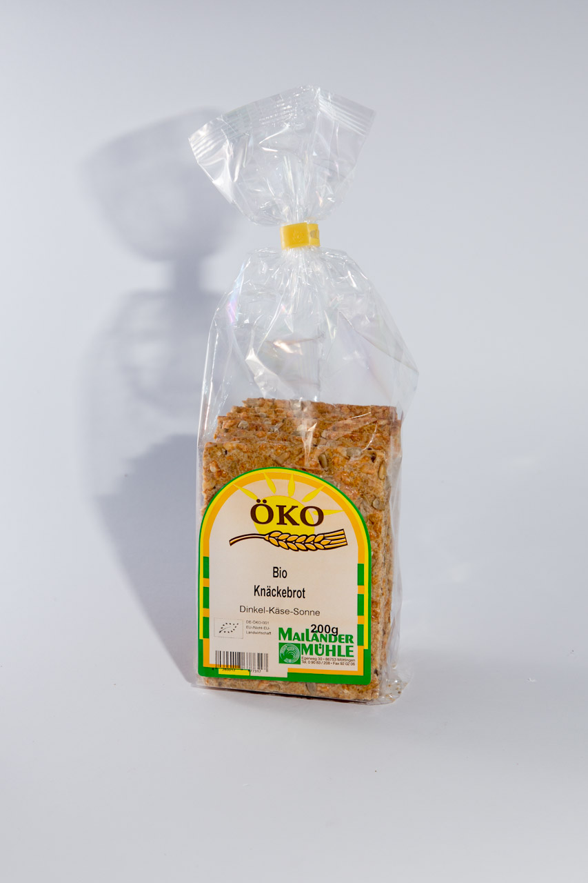 Bio Knäckebrot Käse-Kürbiskern 200 g