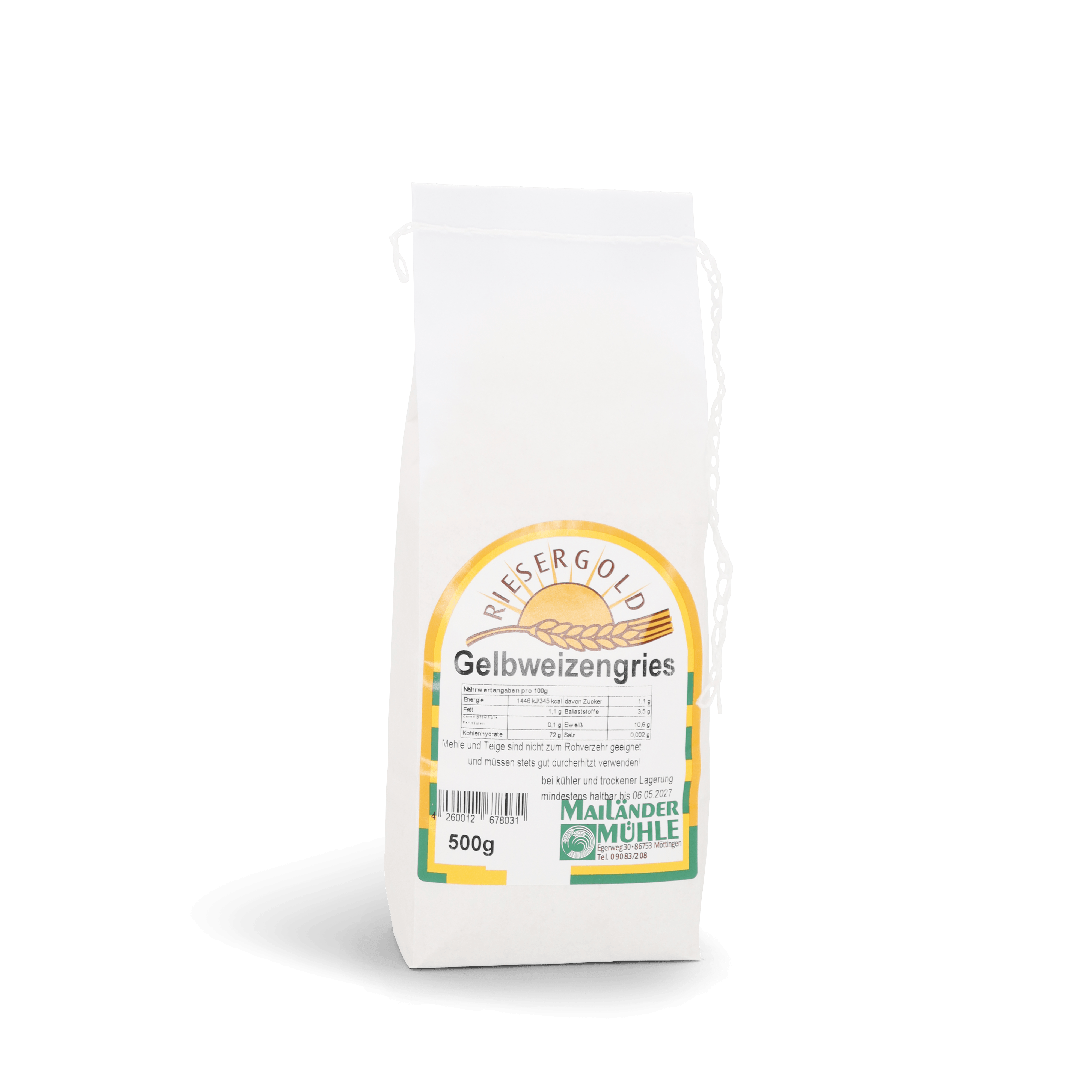 Gelbweizengries 500 g