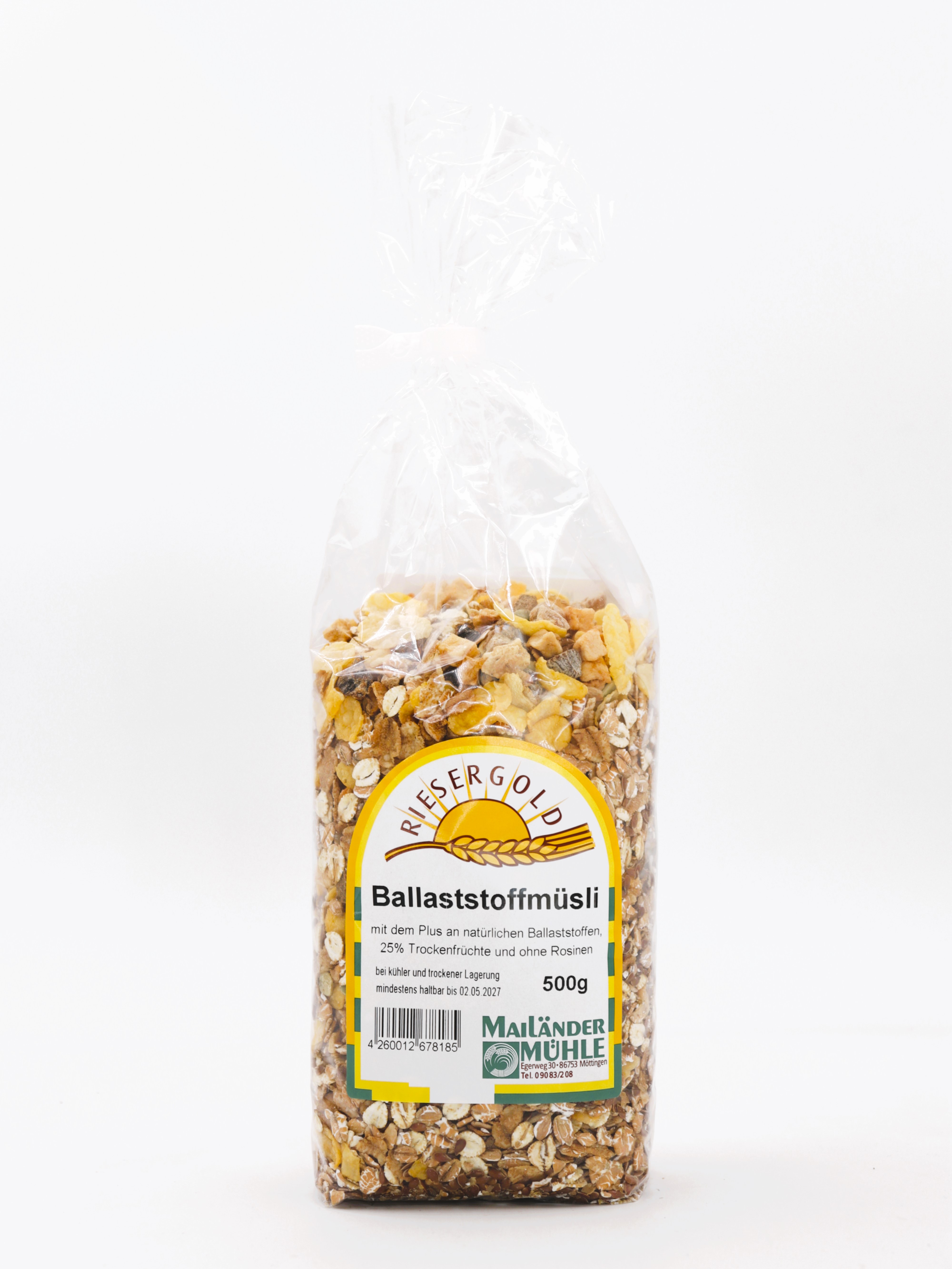 Ballaststoffmüsli 500 g