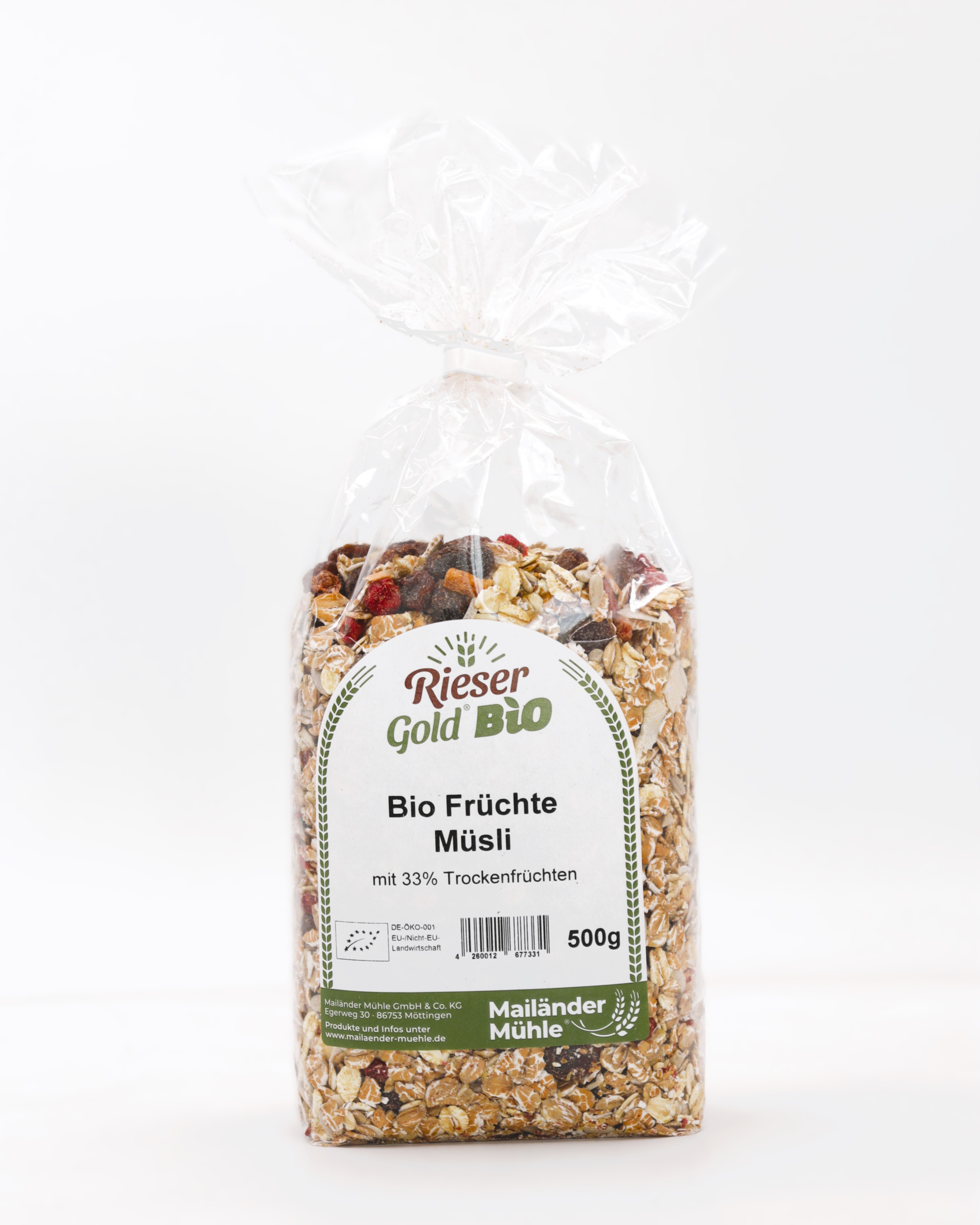 Bio Früchte Müsli 500 g
