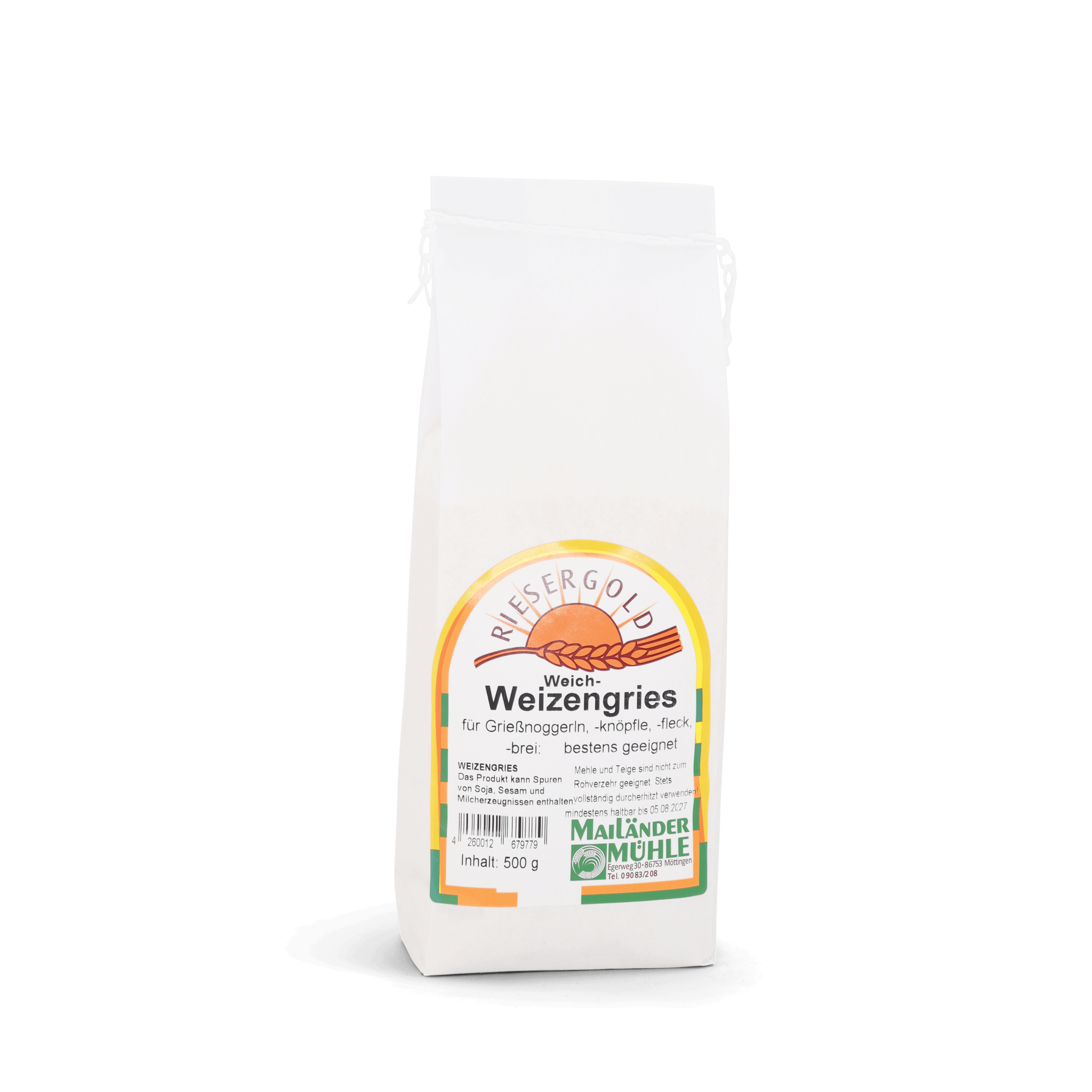 Weich-Weizengries 500g