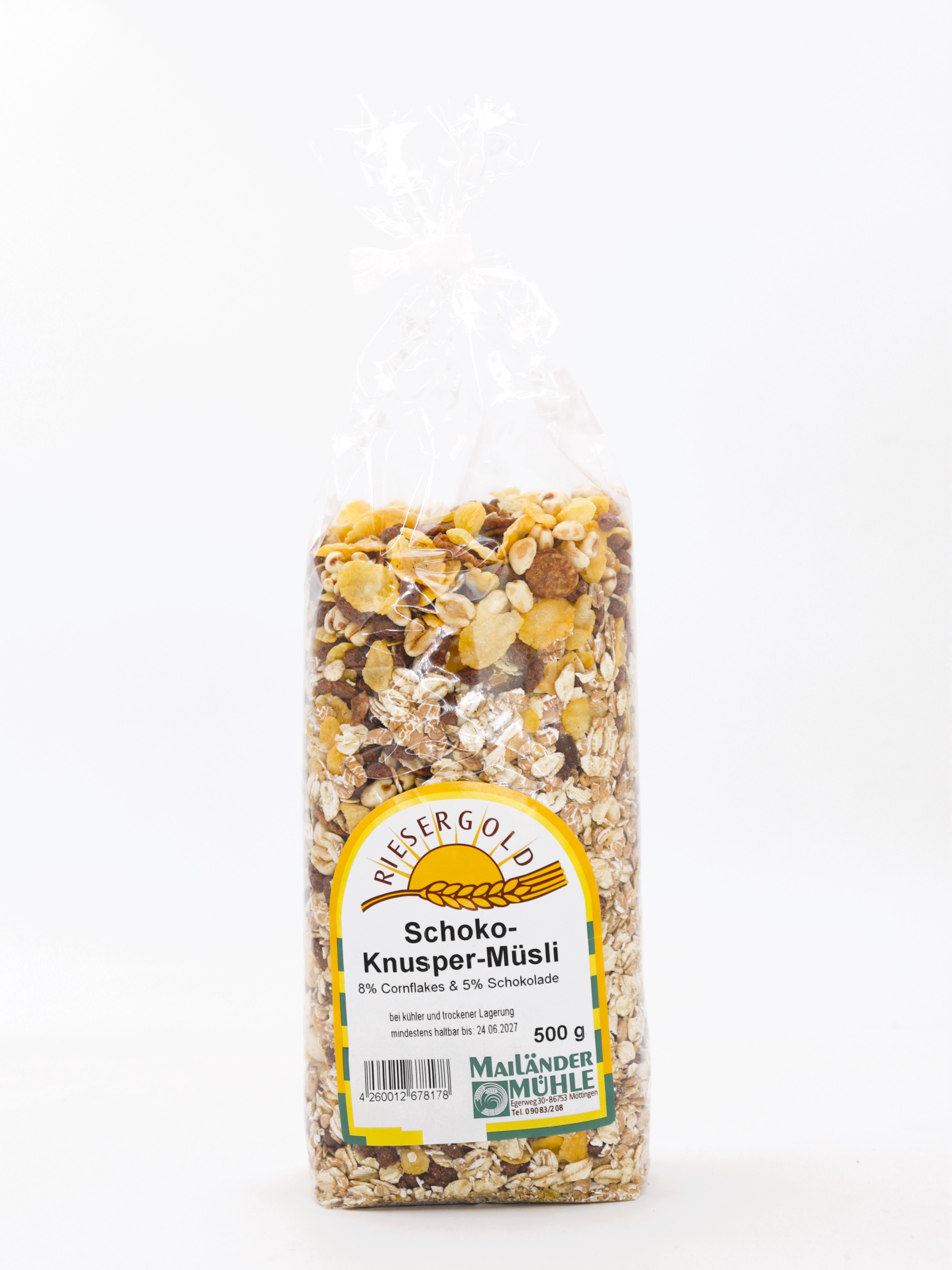 Schoko Knusper Müsli 500 g