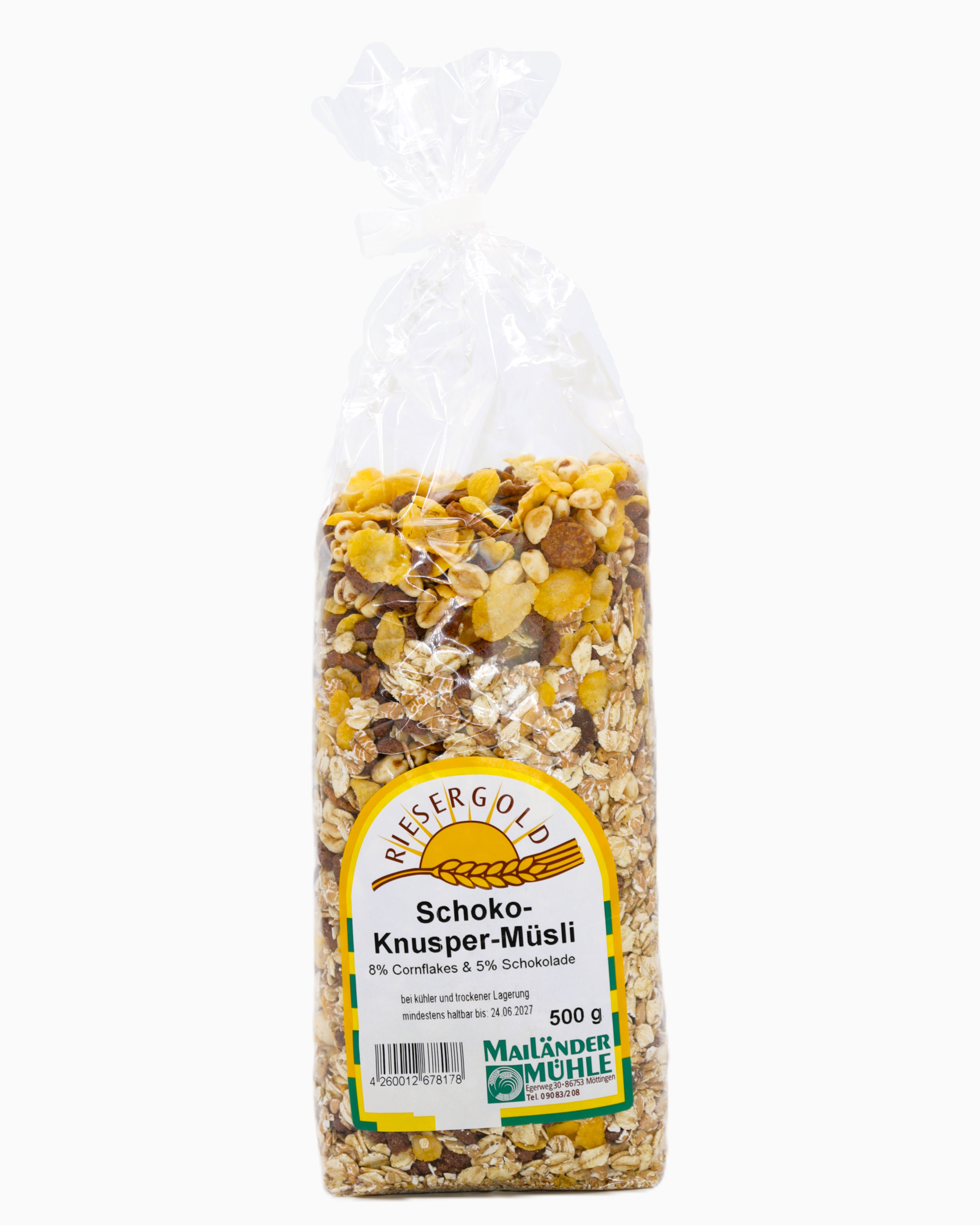 Schoko Knusper Müsli 500 g