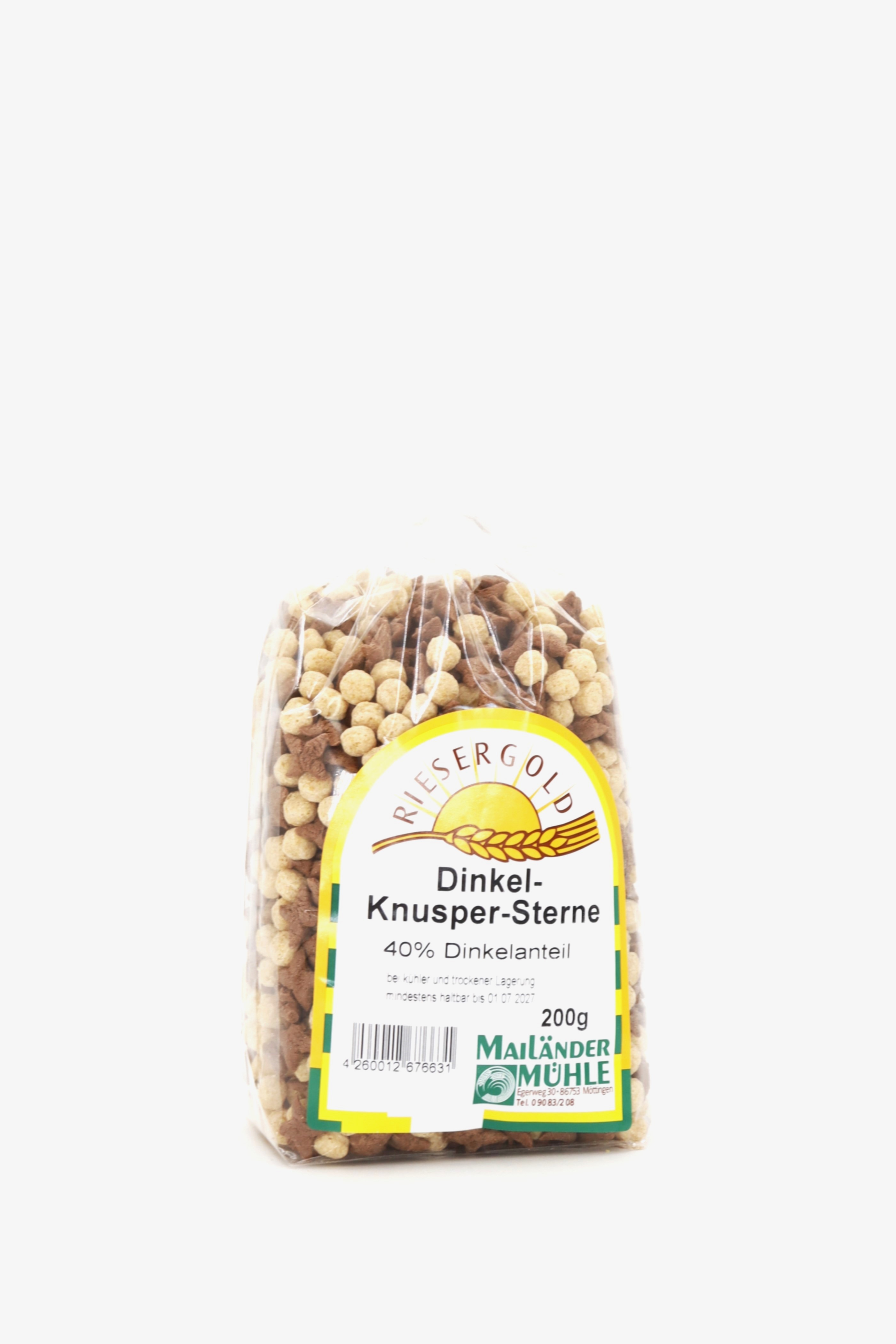 Dinkel-Knusper-Sterne 200 g